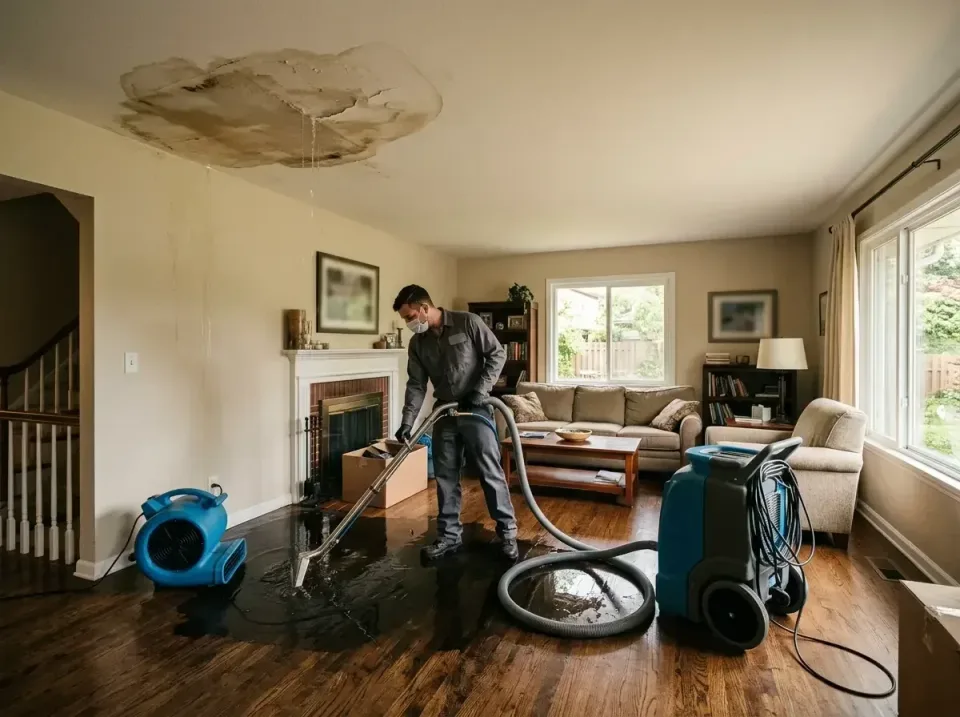 attic-pipe-burst-ceiling-drip-008 — frequently asked questions, Water Damage Restoration & Carpet Care in Mabton, WA